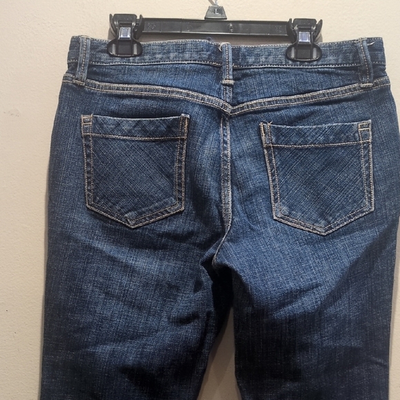 Mossimo Supply Co. Dark Blue Flare Jeans - Picture 3 of 5